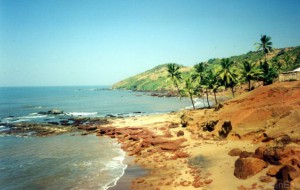 Anjuna Beach view