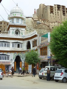Leh mosque and palace
