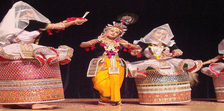 Rasa Lila in Manipuri dance style