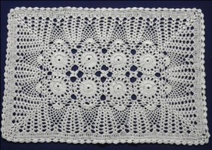 crochet lace placemats 1