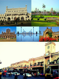 Collage of places in Lucknow