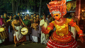 Drum and Theyyam in kerala kannur