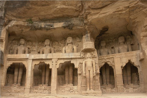 Jain statues Gwalior
