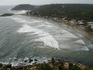 Kovalam   view from the lighthouse