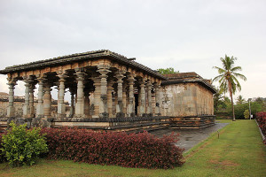 Profile of the Parshvanatha basadi at Halebidu