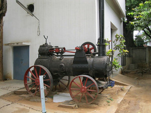 Steam engine in Visvesvaraya museum