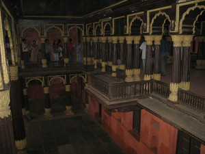 Tipu Sultans summer palace bangalore inside