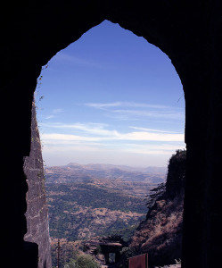 View from Sinhagad Pune Darwaja